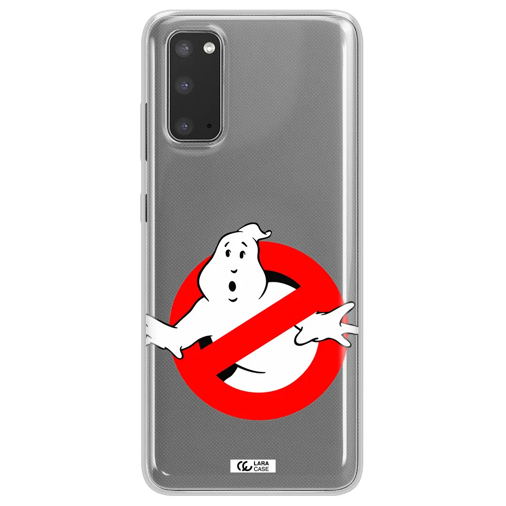 Entry Of Ghosts Is Prohibited Samsung S20 Clear TPU Case