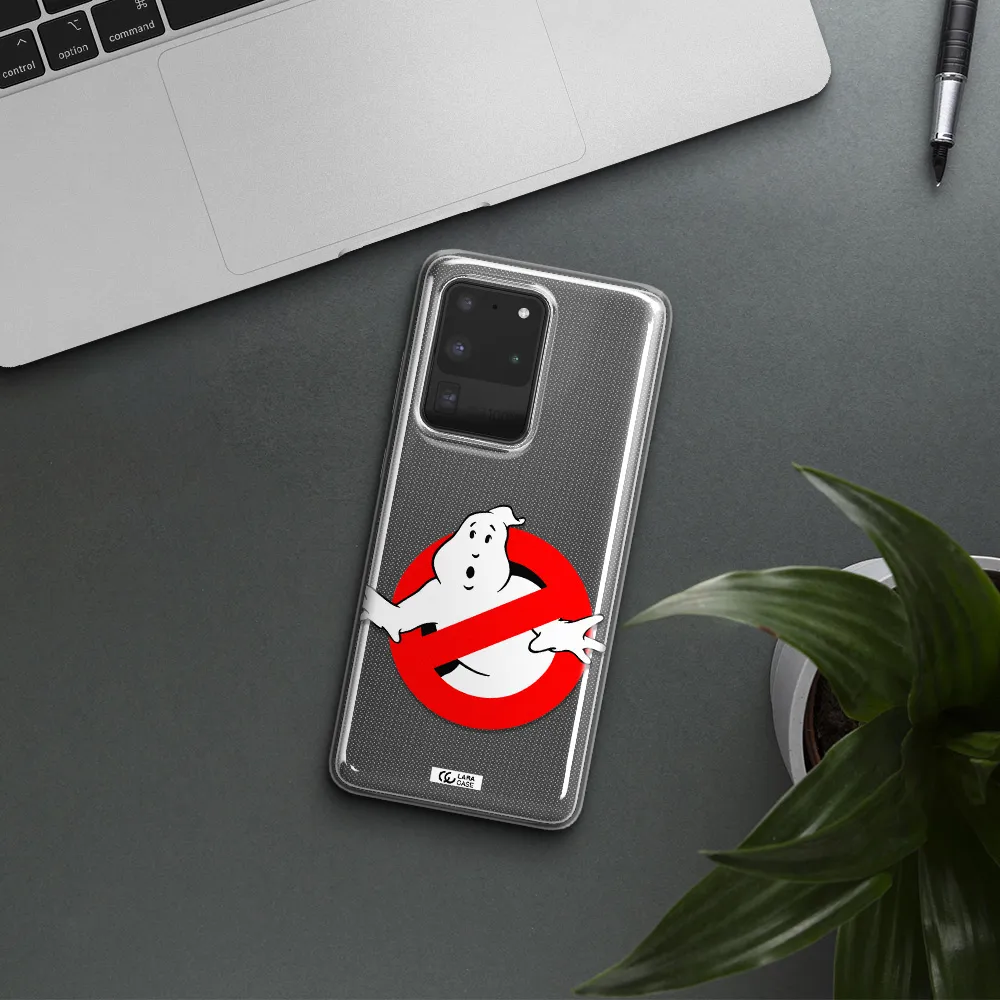 Entry Of Ghosts Is Prohibited Samsung S20 Ultra Clear TPU Case
