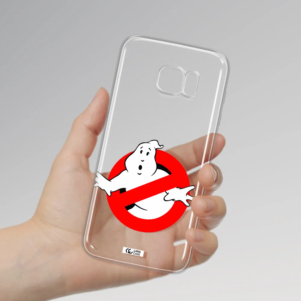 Entry Of Ghosts Is Prohibited Samsung S7 Edge Clear TPU Case