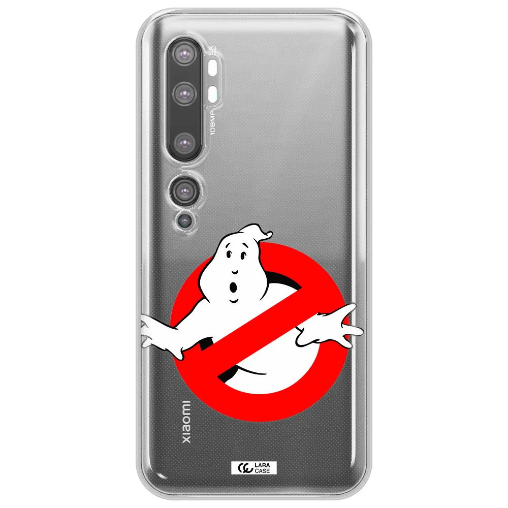Entry Of Ghosts Is Prohibited Xiaomi Mi Note 10 Clear TPU Case