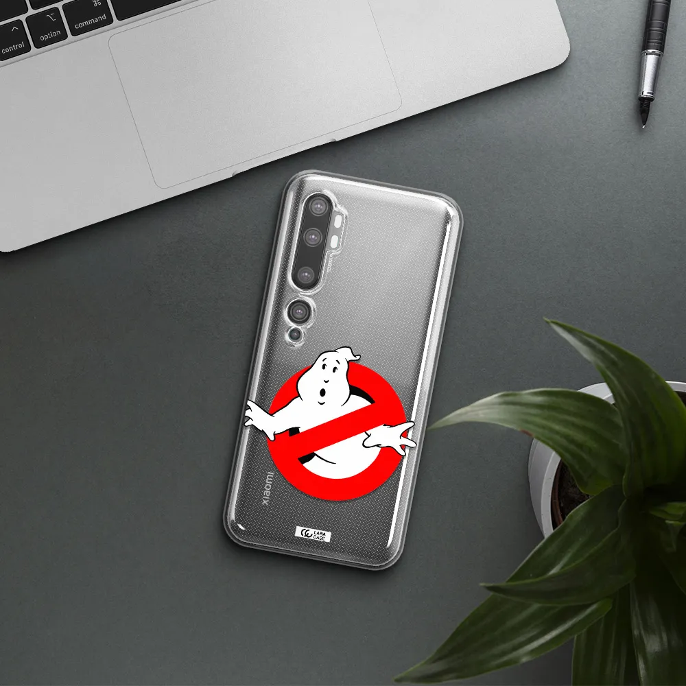 Entry Of Ghosts Is Prohibited Xiaomi Mi Note 10 Clear TPU Case