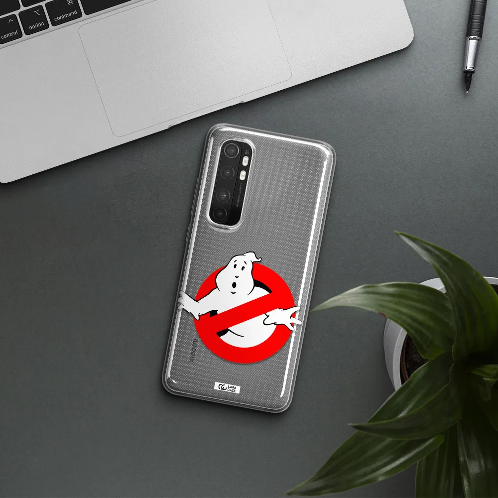 Entry Of Ghosts Is Prohibited Xiaomi Mi Note 10 Lite Clear TPU Case