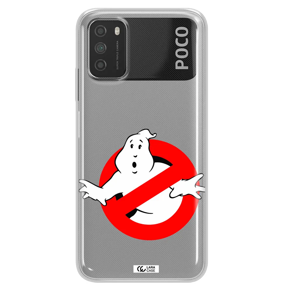 Entry Of Ghosts Is Prohibited Xiaomi Poco M3 Clear TPU Case