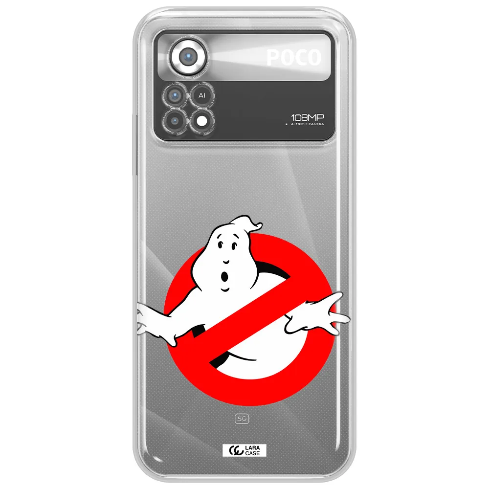 Entry Of Ghosts Is Prohibited Xiaomi Poco X4 Pro Clear TPU Case