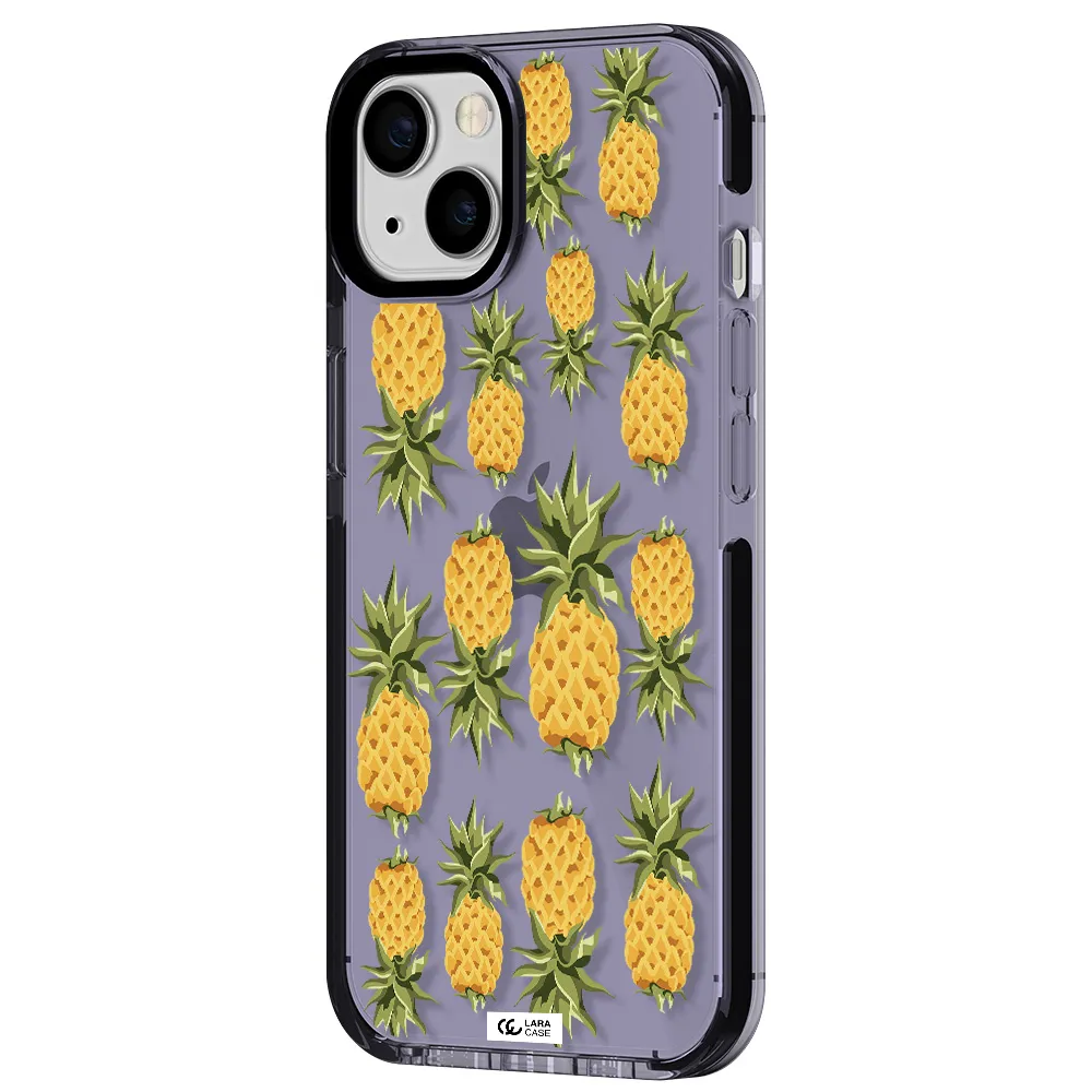 Pineapples Apple iPhone 13 impact Lilac Case