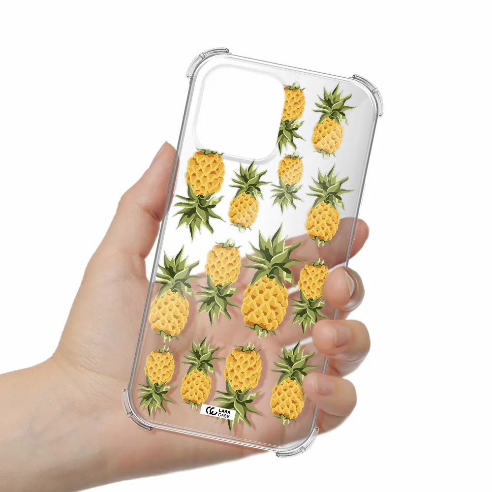 Pineapples Apple iPhone 13 Pro Clear PC Case