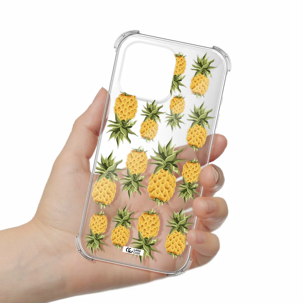 Pineapples Apple Iphone 16 Pro Max Clear Pc Case