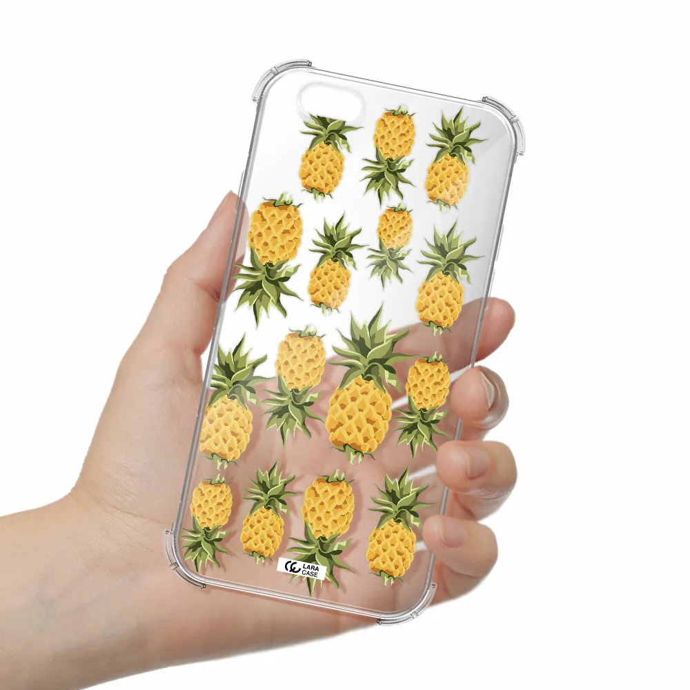 Pineapples Apple iPhone 6 Clear PC Case