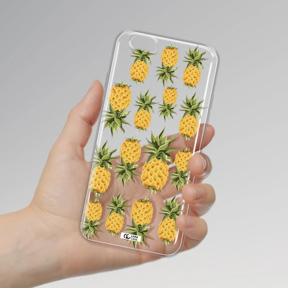 Pineapples Apple iPhone 6 plus Clear TPU Case