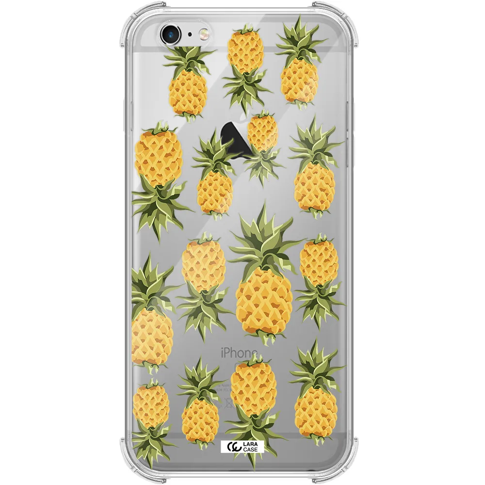 Pineapples Apple iPhone 6 s plus Clear PC Case