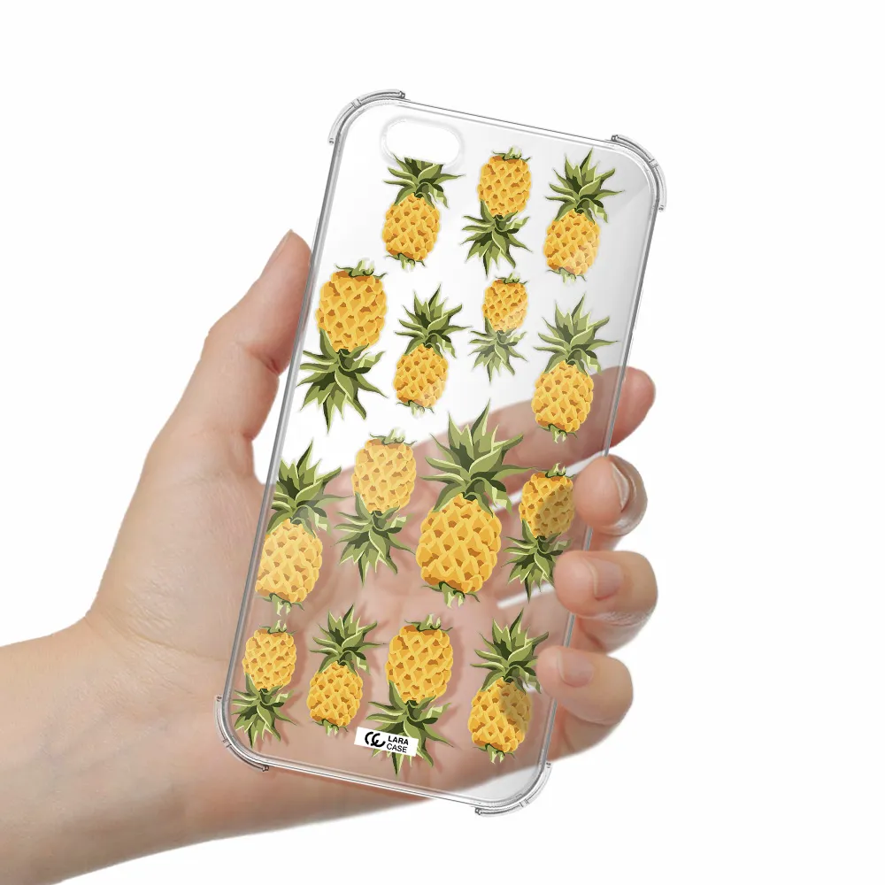 Pineapples Apple iPhone 6 s plus Clear PC Case