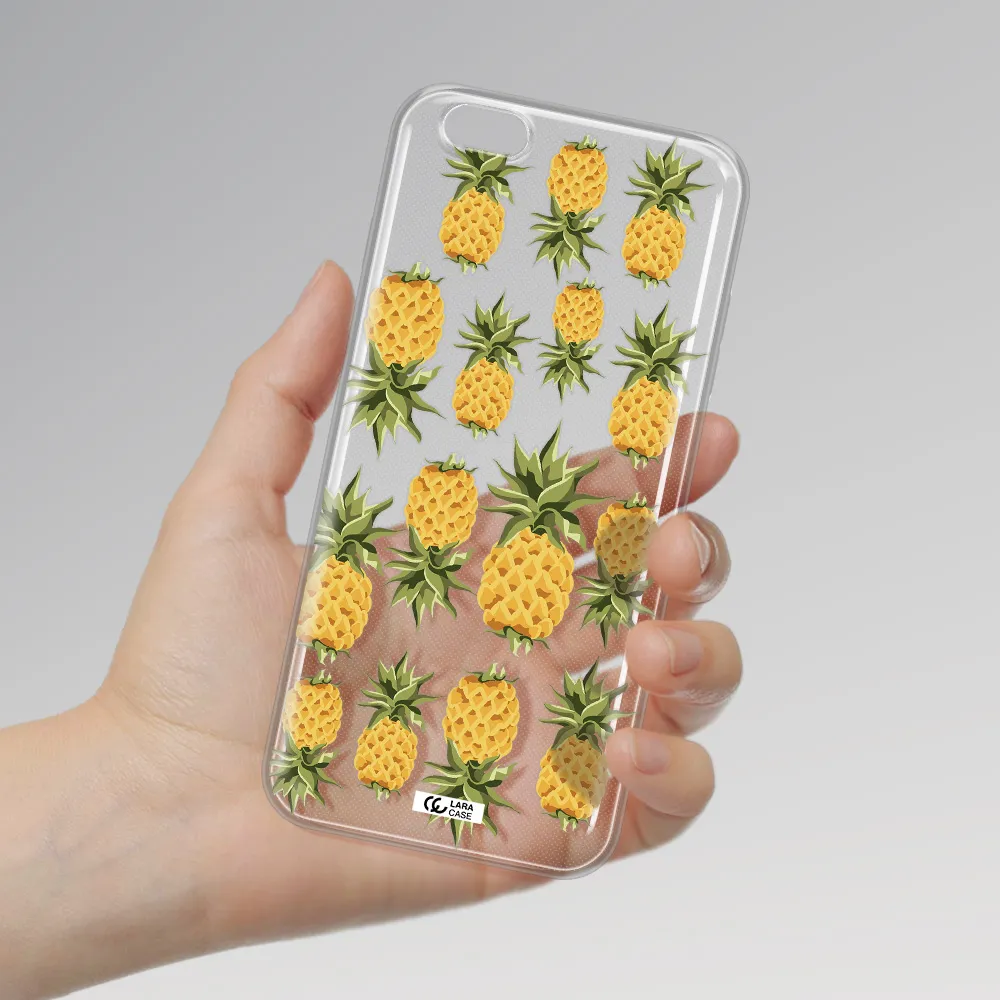 Pineapples Apple iPhone 6 s plus Clear TPU Case