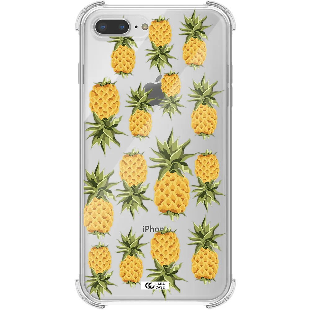 Pineapples Apple iPhone 7 plus Clear PC Case