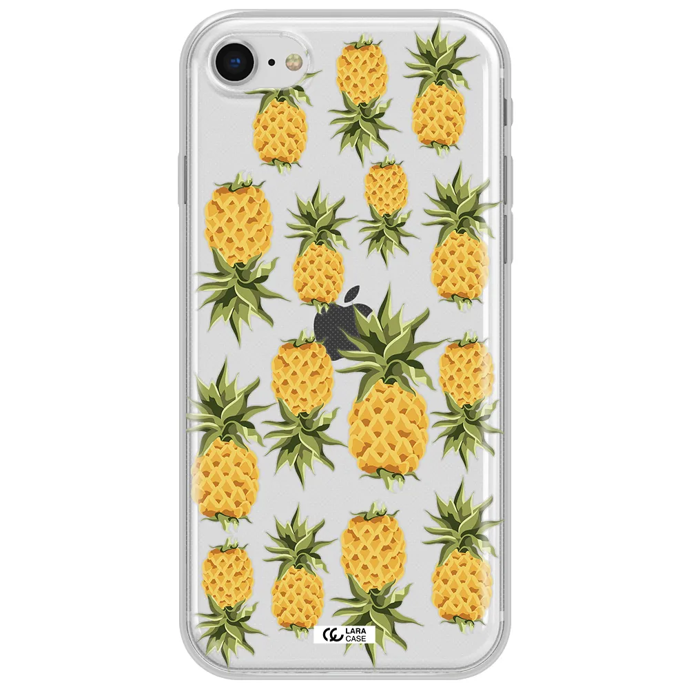 Pineapples Apple Iphone Se 2020 Clear Tpu Case
