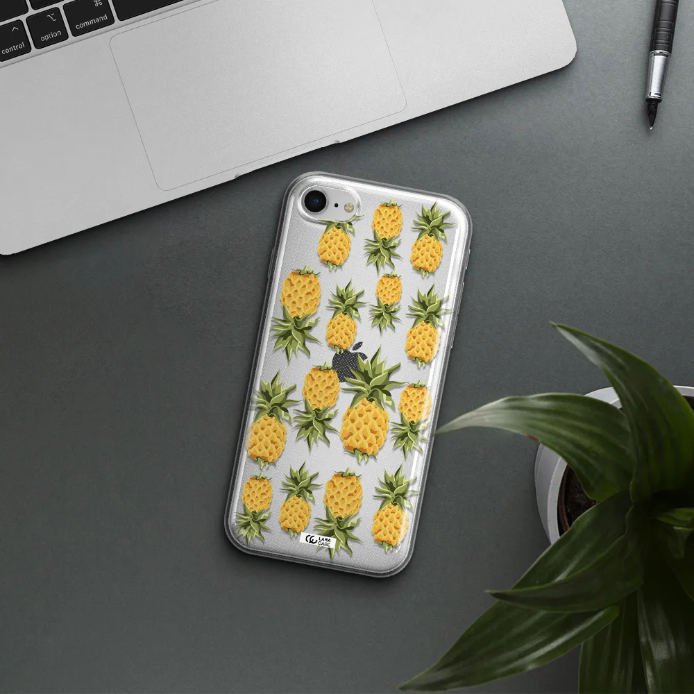 Pineapples Apple Iphone Se 2020 Clear Tpu Case
