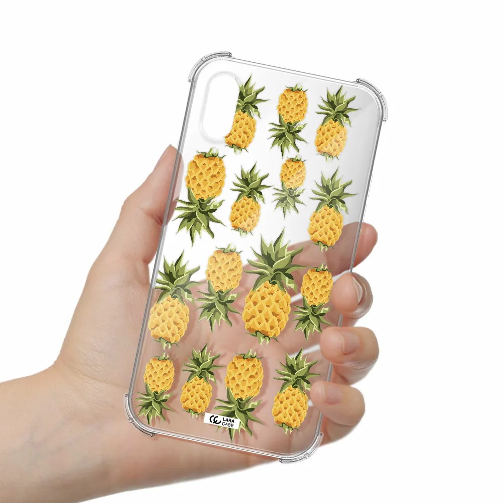 Pineapples Apple iPhone X Clear PC Case