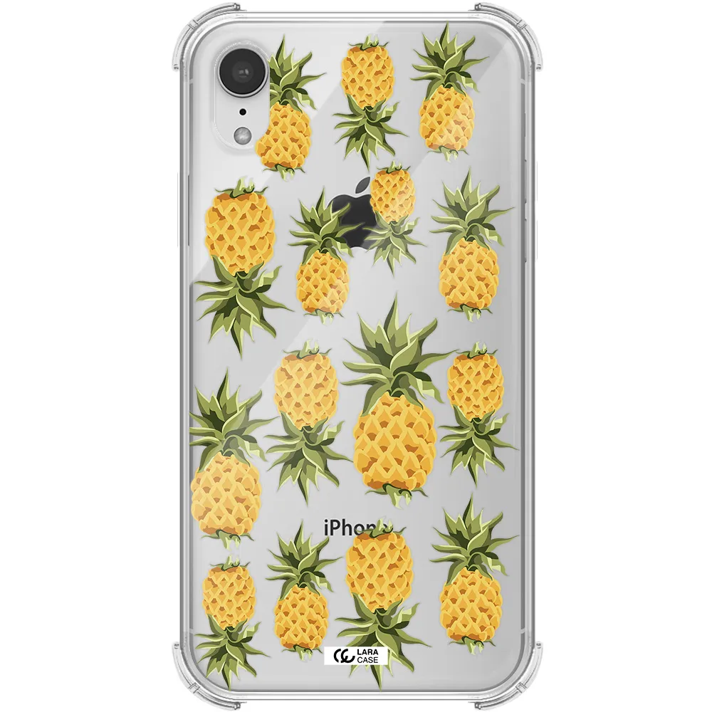 Pineapples Apple iPhone XR Clear PC Case