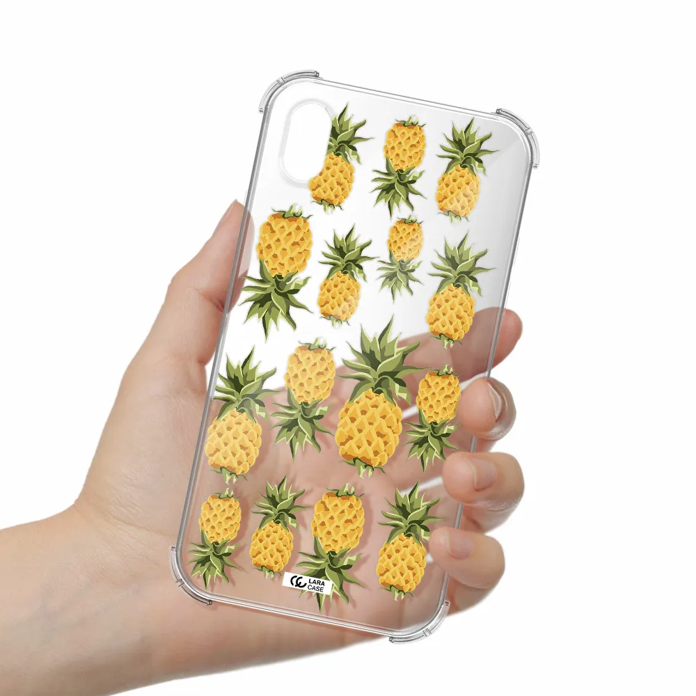 Pineapples Apple iPhone XR Clear PC Case