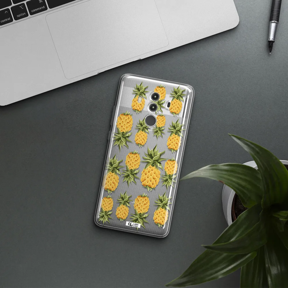 Pineapples Huawei Mate 10 Clear TPU Case