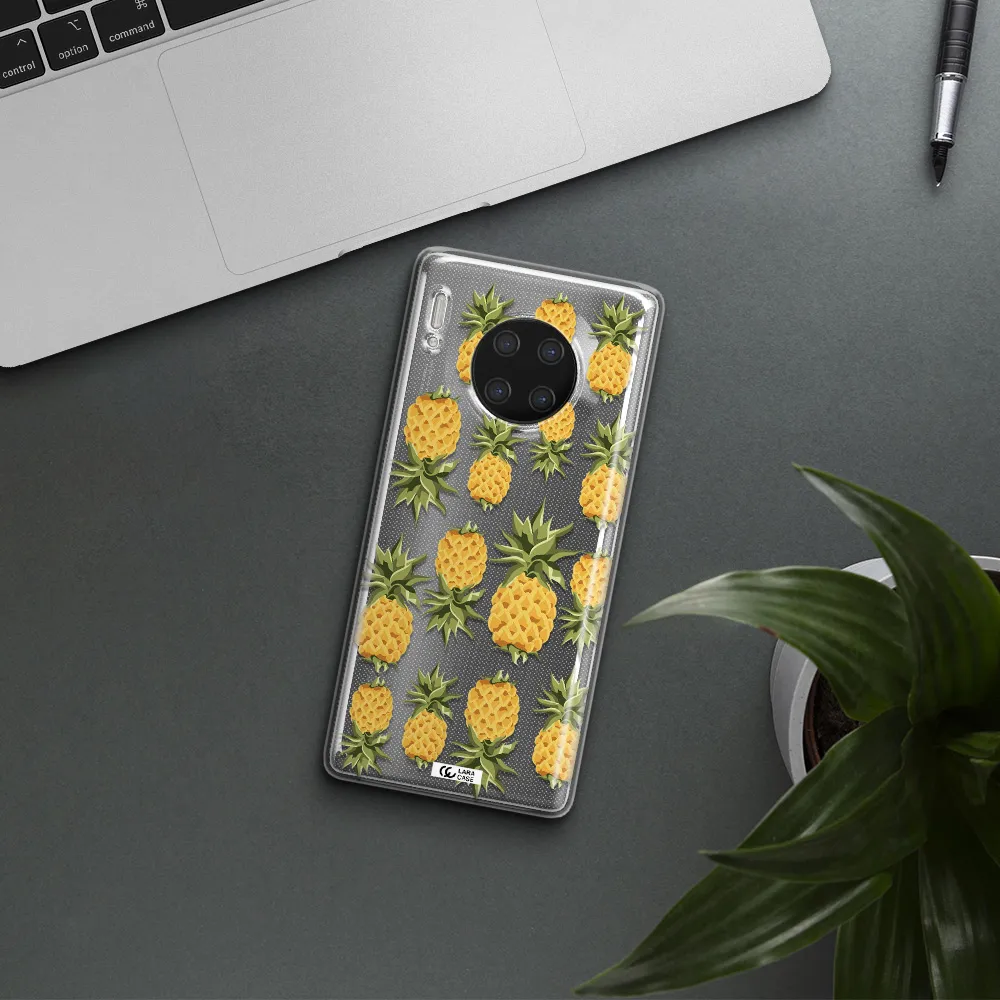Pineapples Huawei Mate 30 Pro Clear TPU Case