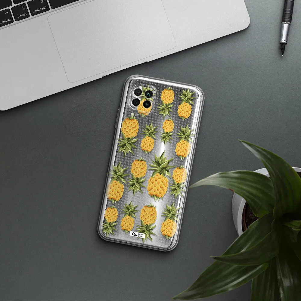 Pineapples Huawei Nova 7I Clear Tpu Case