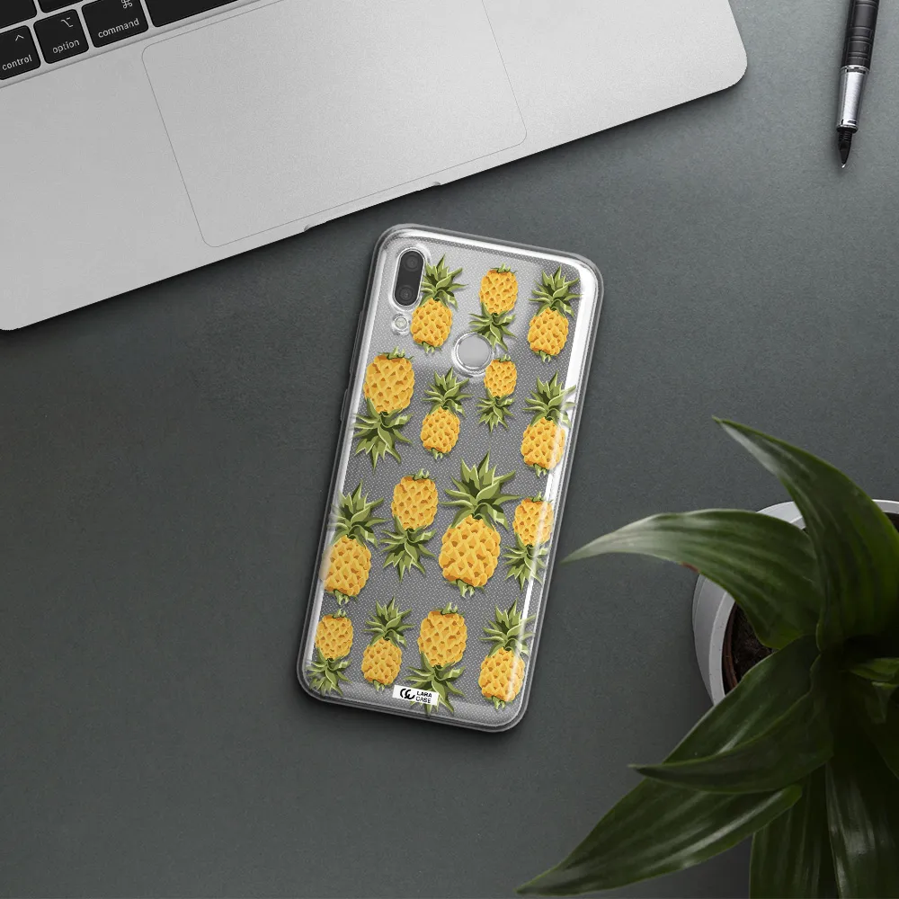 Pineapples Huawei P Smart 2019 Clear TPU Case