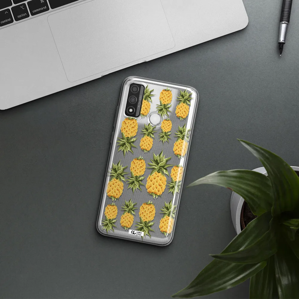Pineapples Huawei P Smart 2020 Clear TPU Case