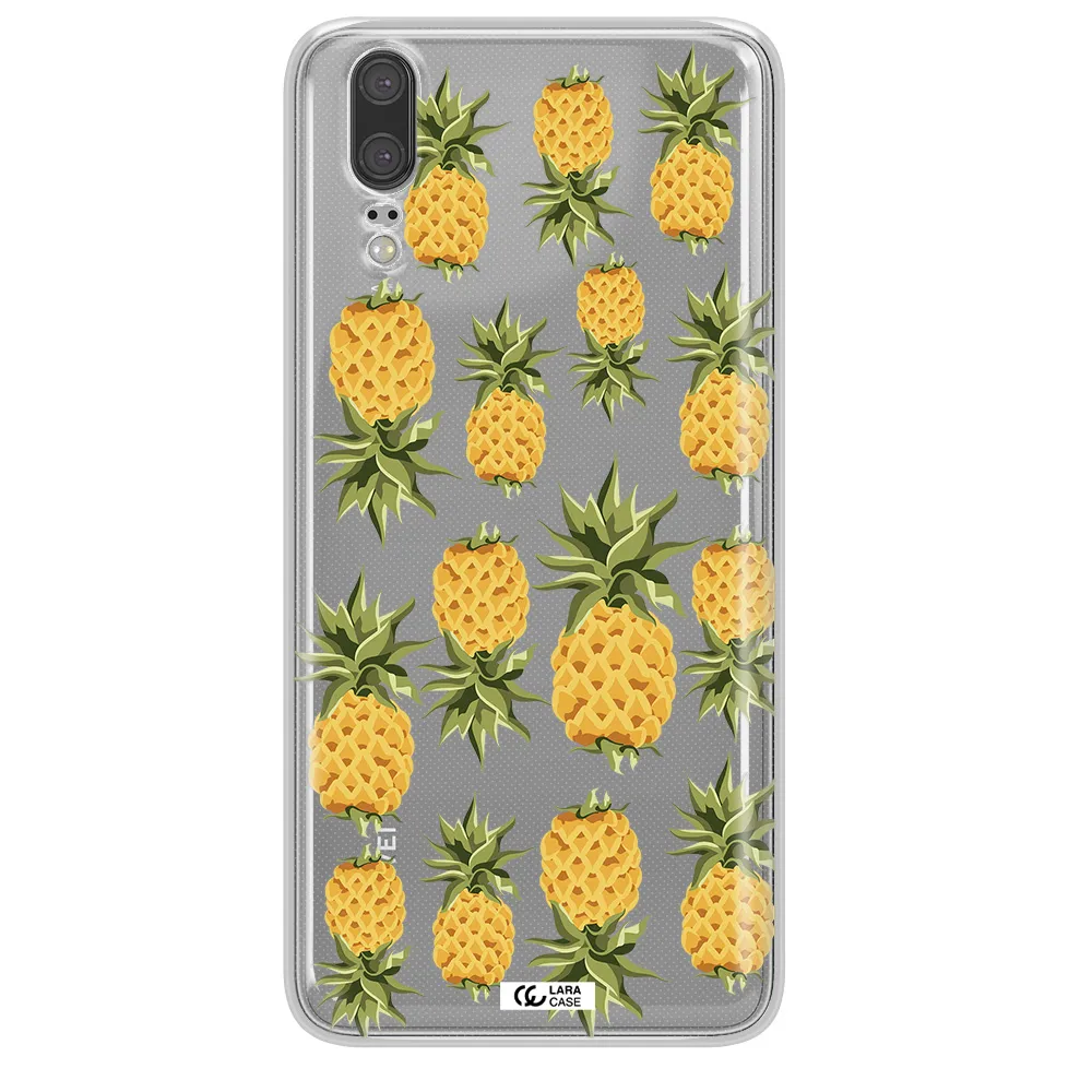 Pineapples Huawei P20 Clear TPU Case