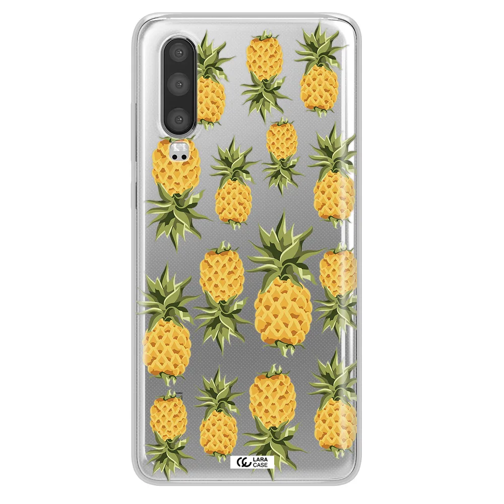 Pineapples Huawei P30 Clear TPU Case