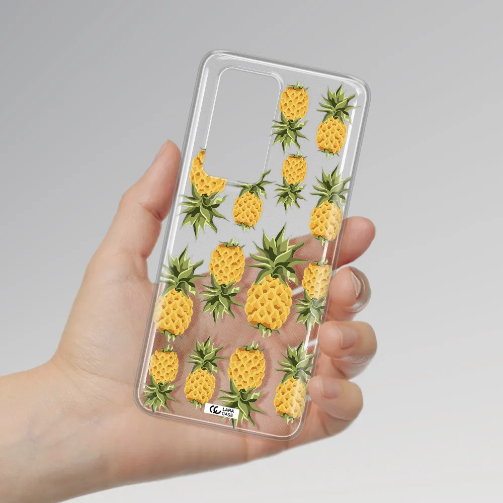 Pineapples Huawei P40 Pro Clear TPU Case