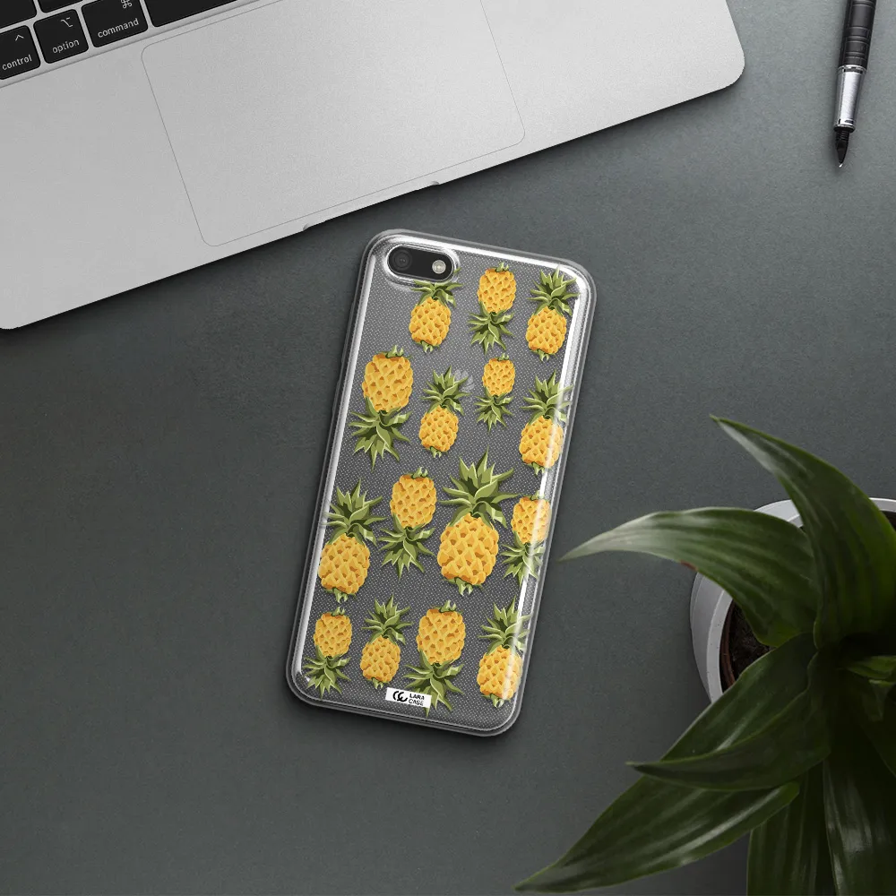 Pineapples Huawei Y5 2018 Clear TPU Case