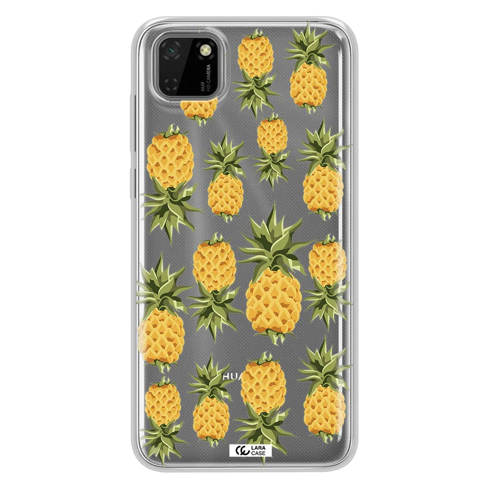 Pineapples Huawei Y5P Clear TPU Case