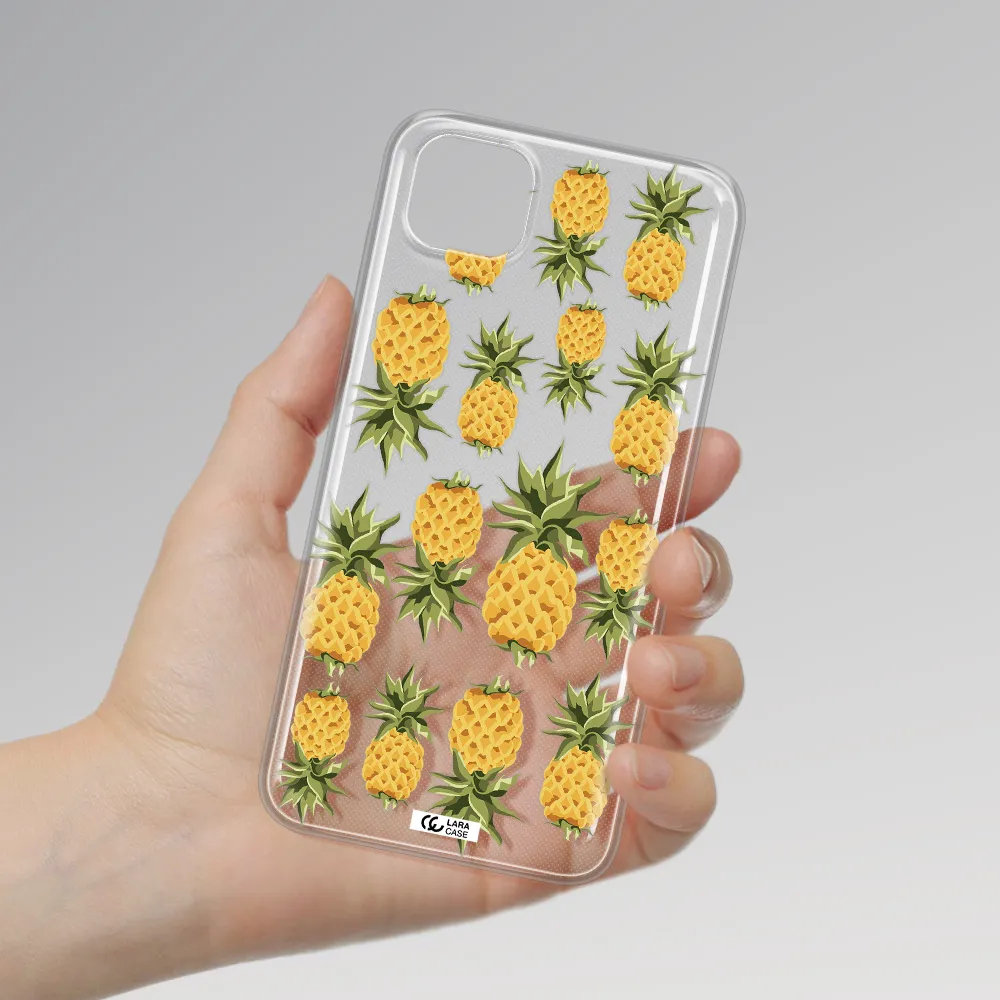 Pineapples Huawei Y5P Clear TPU Case