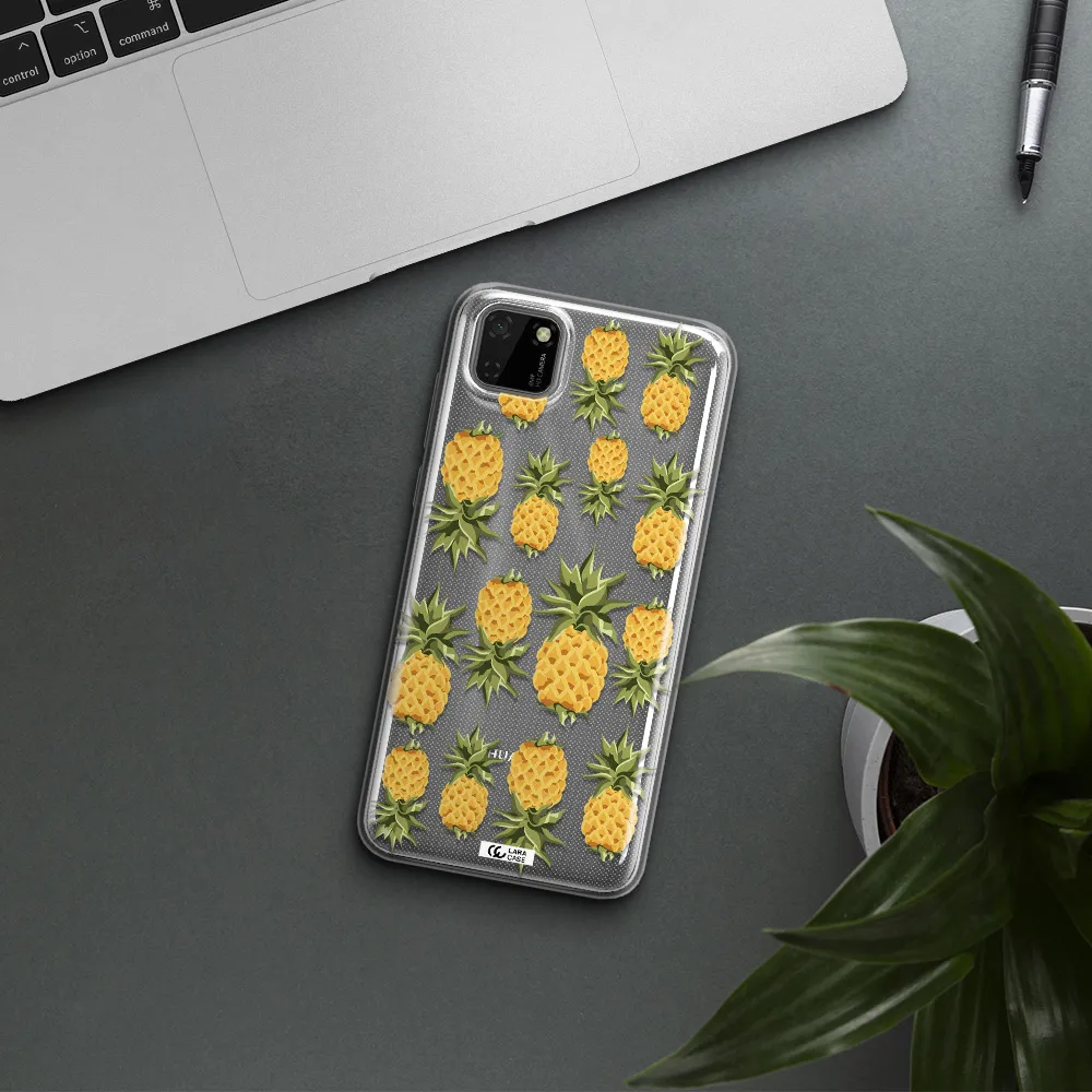 Pineapples Huawei Y5P Clear TPU Case