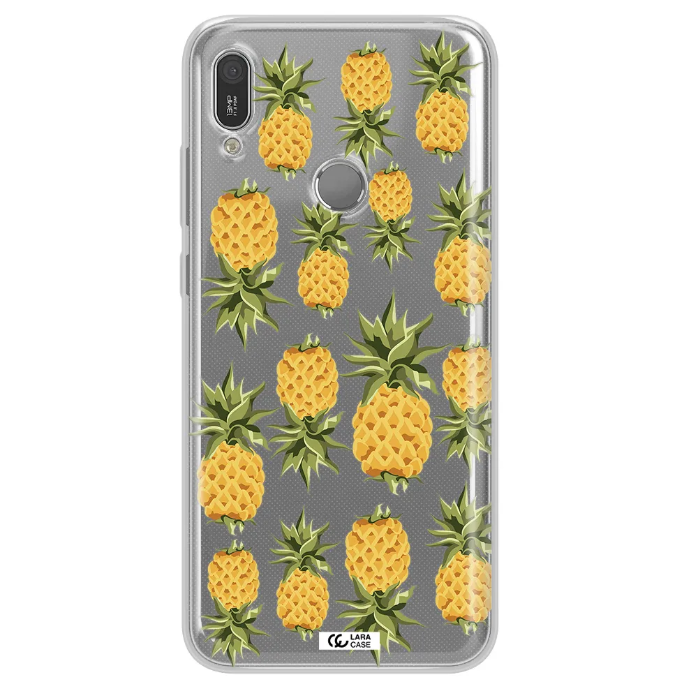 Pineapples Huawei Y6 2019 Clear TPU Case