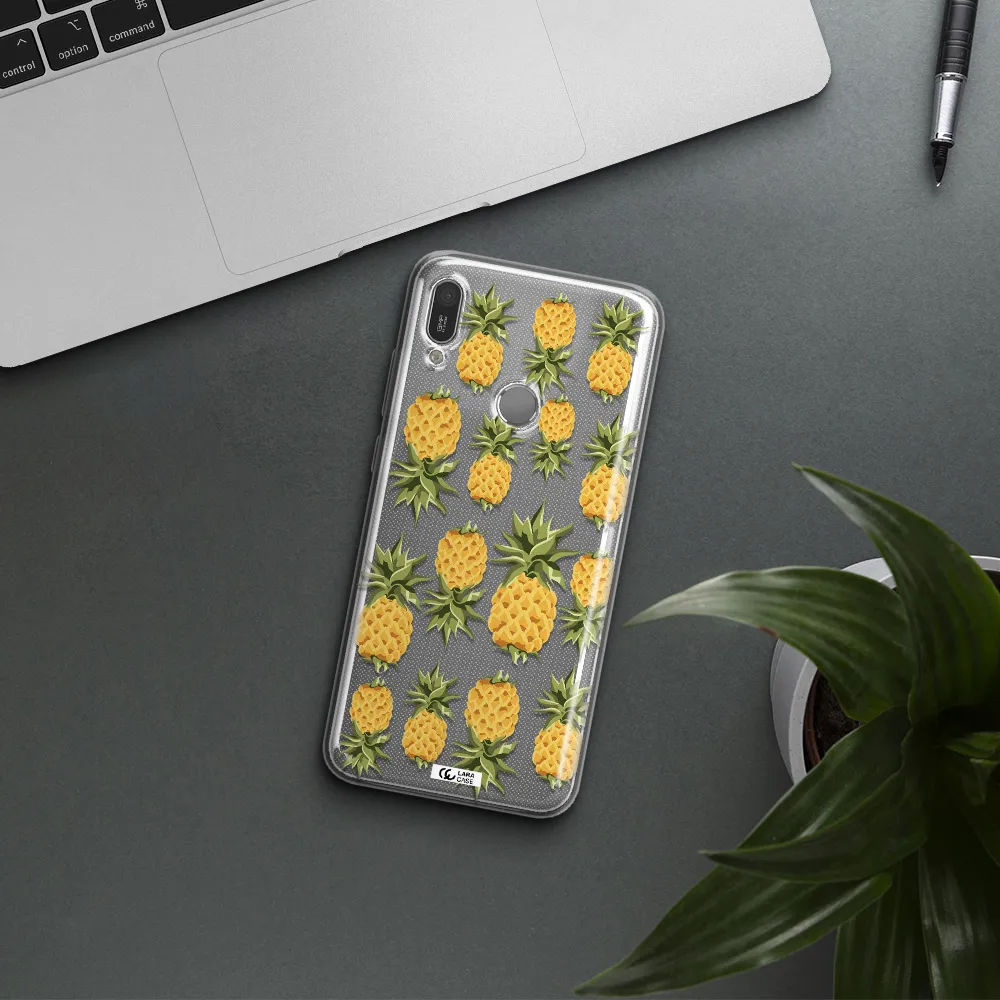 Pineapples Huawei Y6 2019 Clear TPU Case