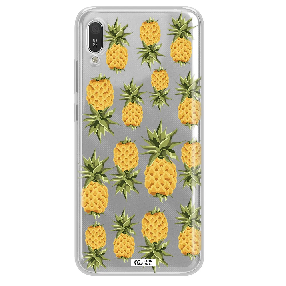 Pineapples Huawei Y6 Pro 2019 Clear TPU Case