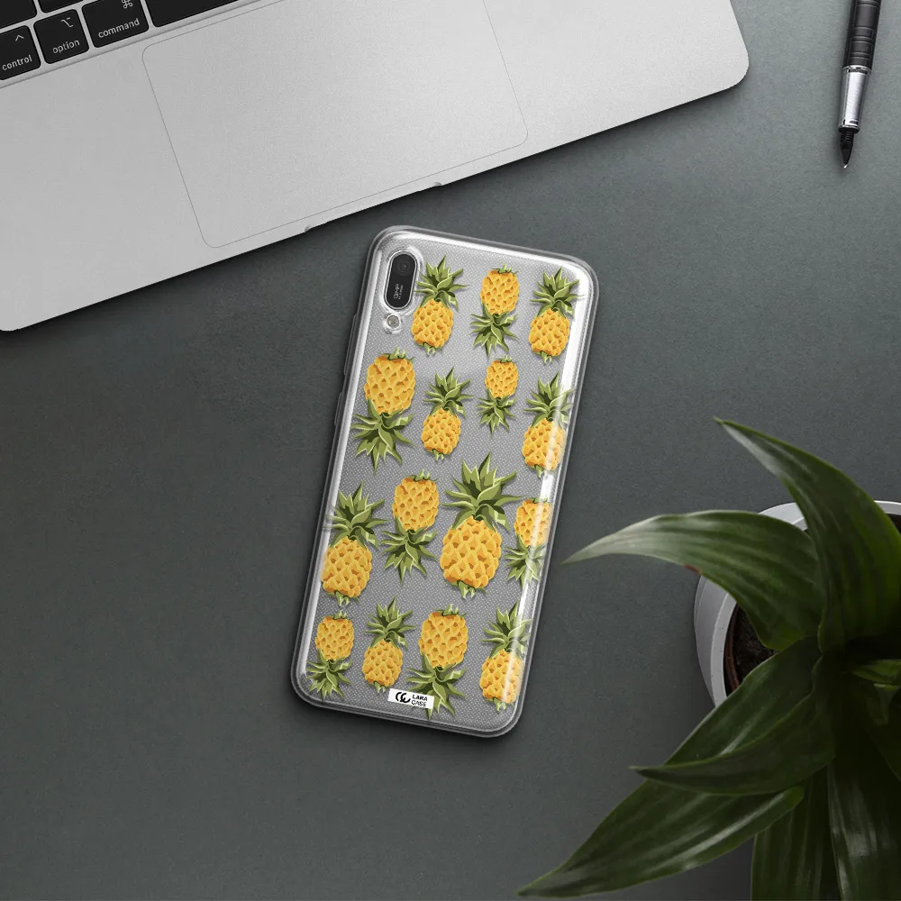 Pineapples Huawei Y6 Pro 2019 Clear TPU Case