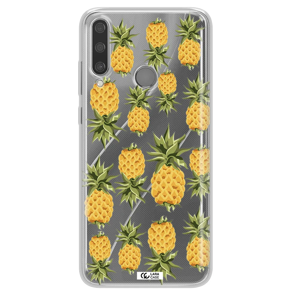 Pineapples Huawei Y6P Clear TPU Case