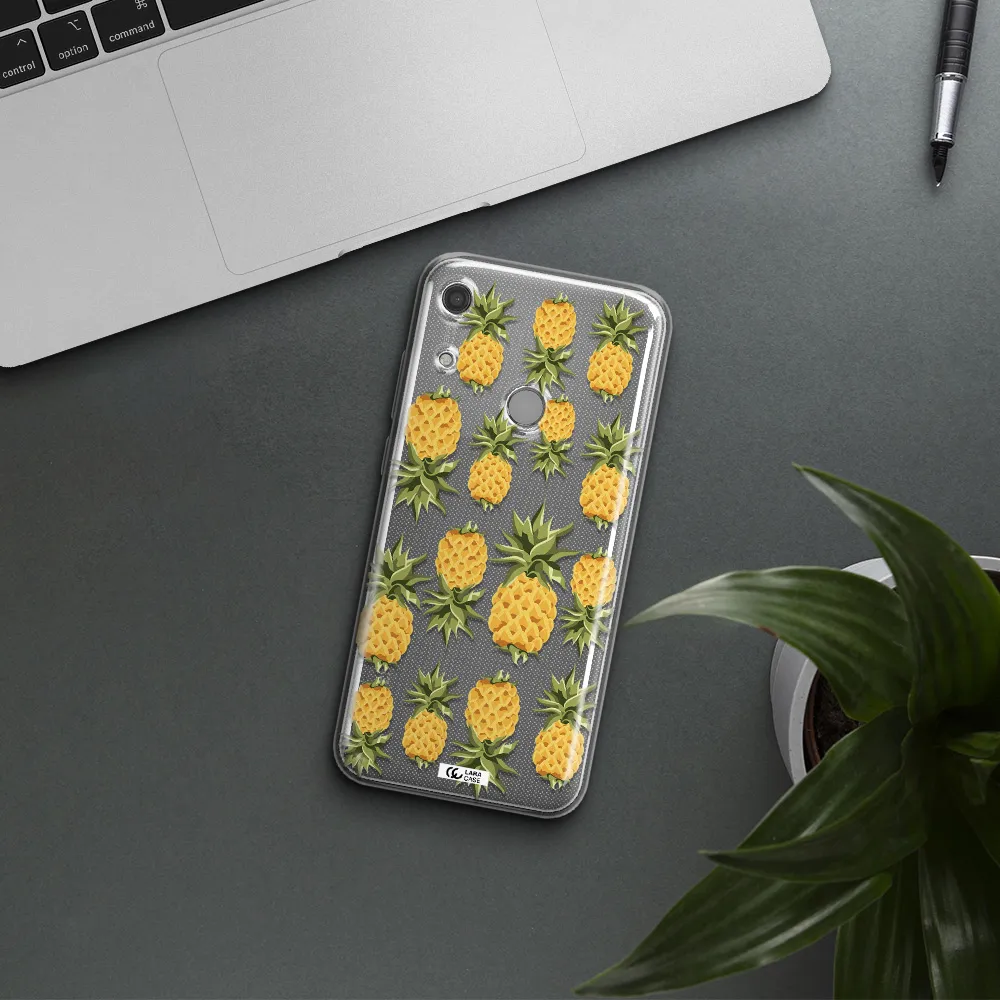 Pineapples Huawei Y6S Clear TPU Case