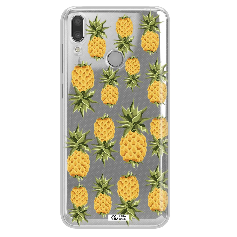 Pineapples Huawei Y7 2019 Clear TPU Case