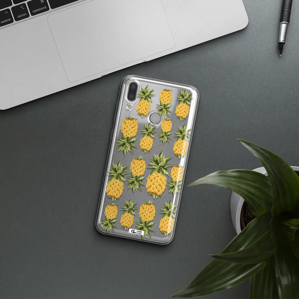 Pineapples Huawei Y9 2019 Clear TPU Case