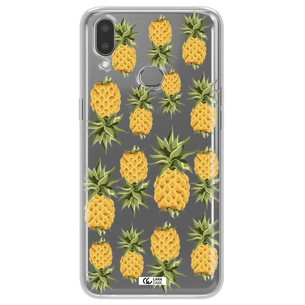 Pineapples Samsung A10S Clear TPU Case
