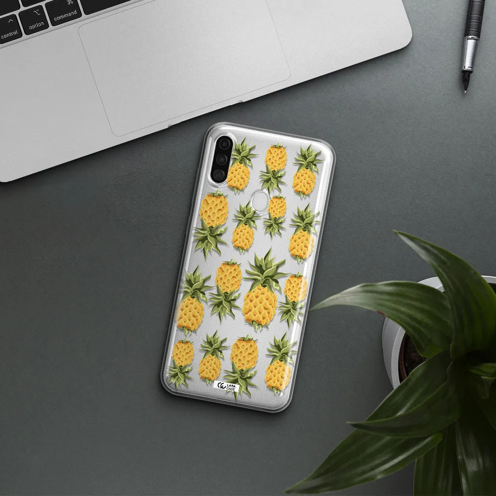 Pineapples Samsung A11 Clear TPU Case