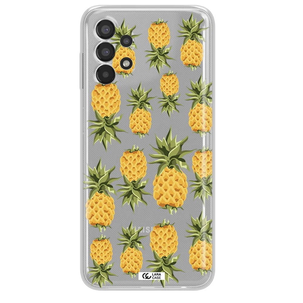 Pineapples Samsung A13 Clear TPU Case