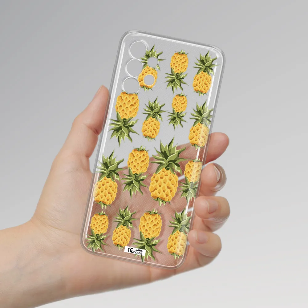 Pineapples Samsung A13 Clear TPU Case