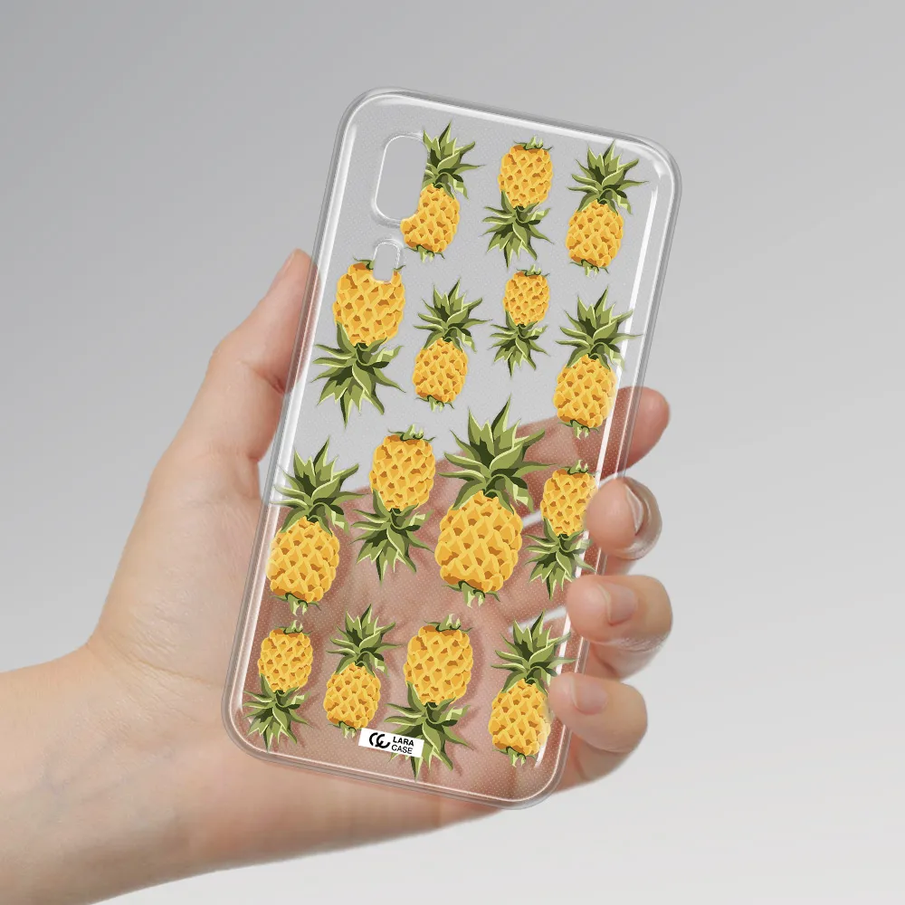 Pineapples Samsung A2 Core Clear TPU Case