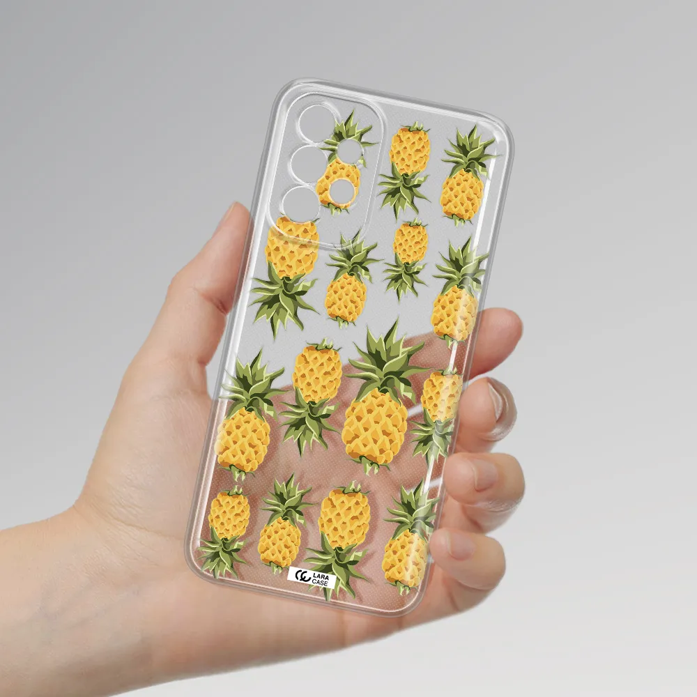 Pineapples Samsung A23 5G Clear Tpu Case