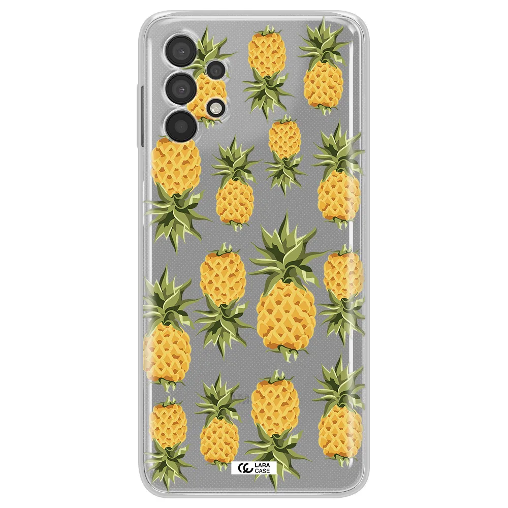 Pineapples Samsung A32 Clear TPU Case