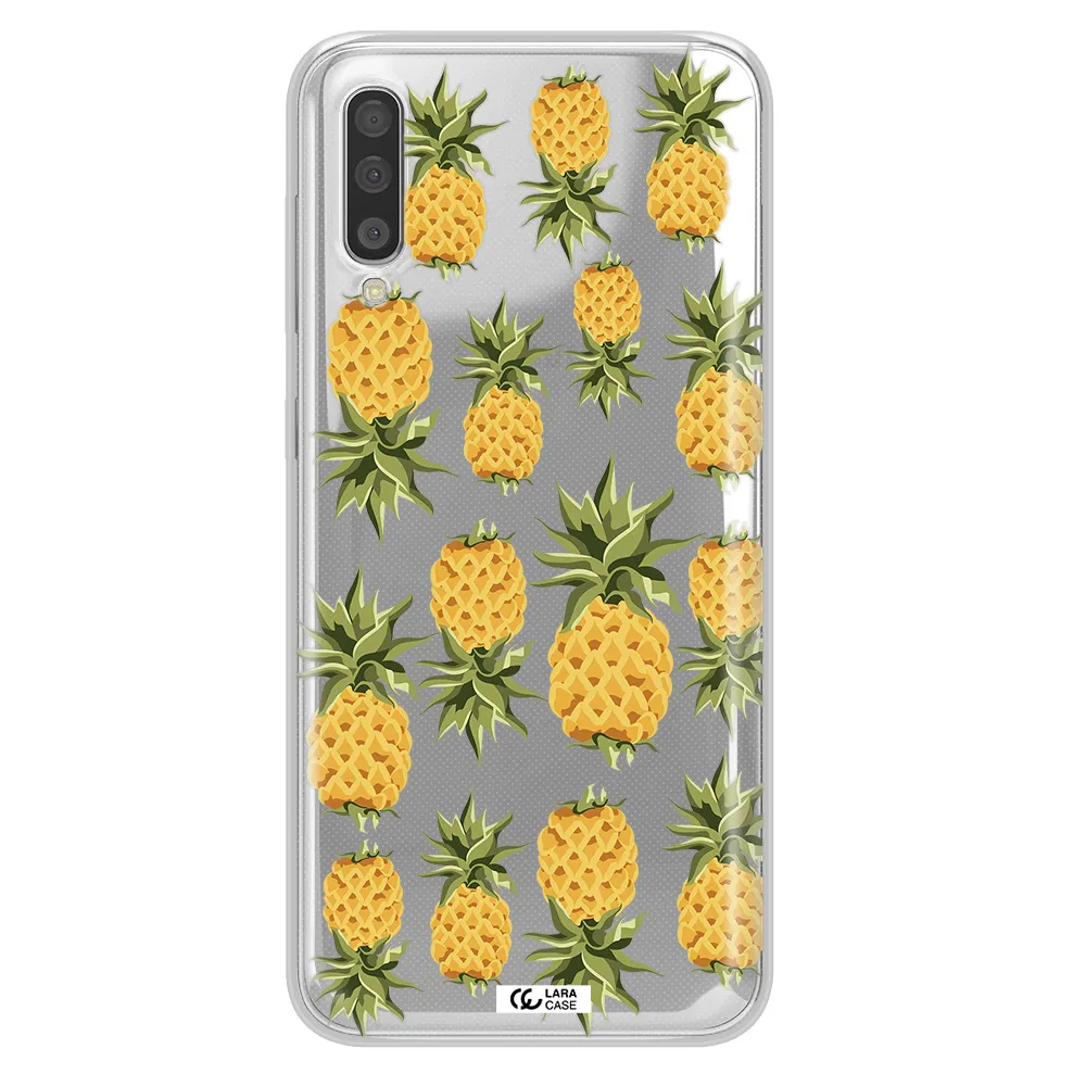 Pineapples Samsung A50S Clear Tpu Case